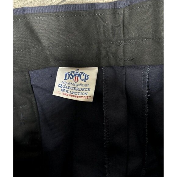 Military Trousers Utility Pants Mens 38x30 Blue Uniform DSCP Quarterdeck NEW - Picture 8 of 8